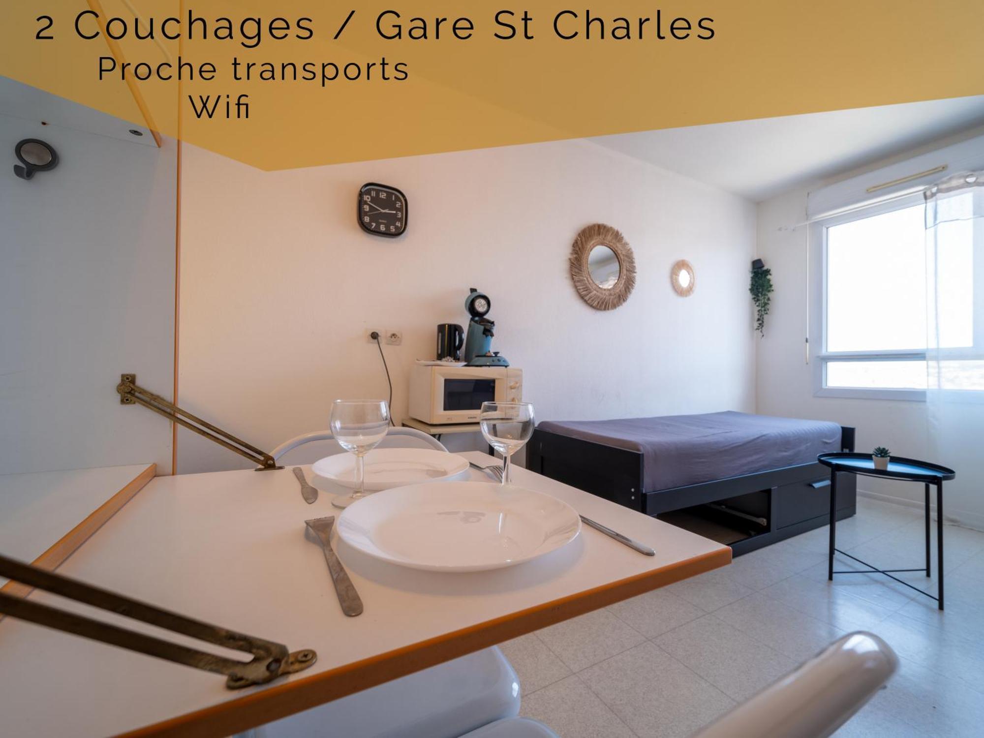 Fully Equipped Apartment St Charles Station Марсель Экстерьер фото